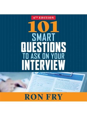 cover image of 101 Smart Questions to Ask on Your Interview, Completely Updated